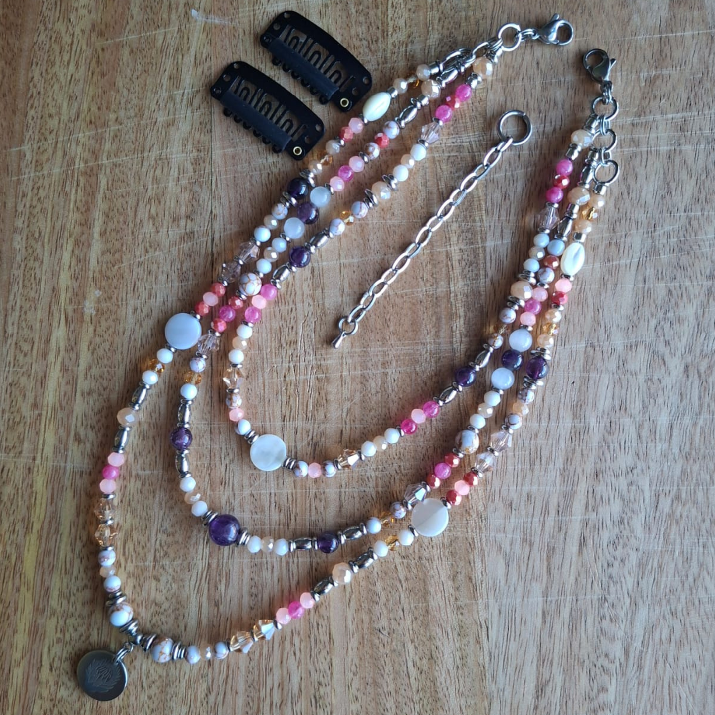 Multifunctional Head/Neck/Back Piece - Mardi Gras