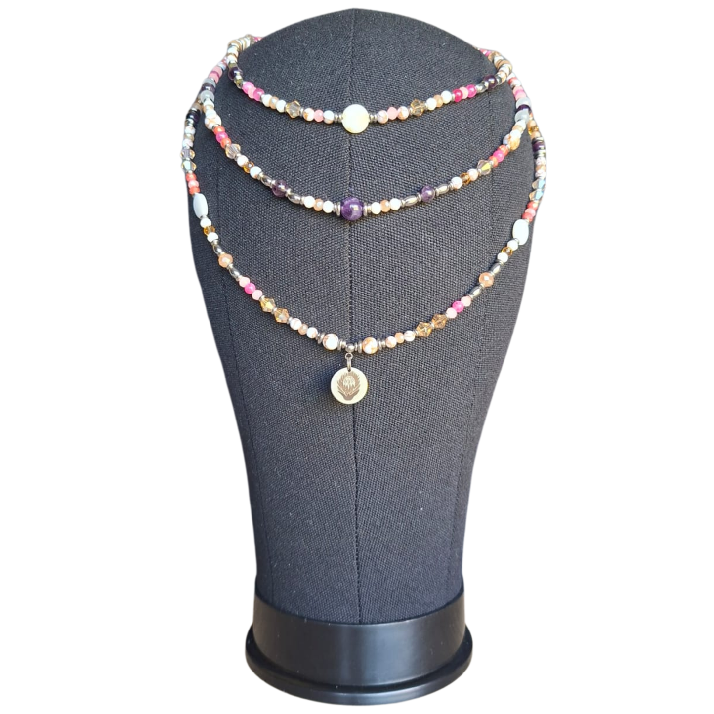 Multifunctional Head/Neck/Back Piece - Mardi Gras