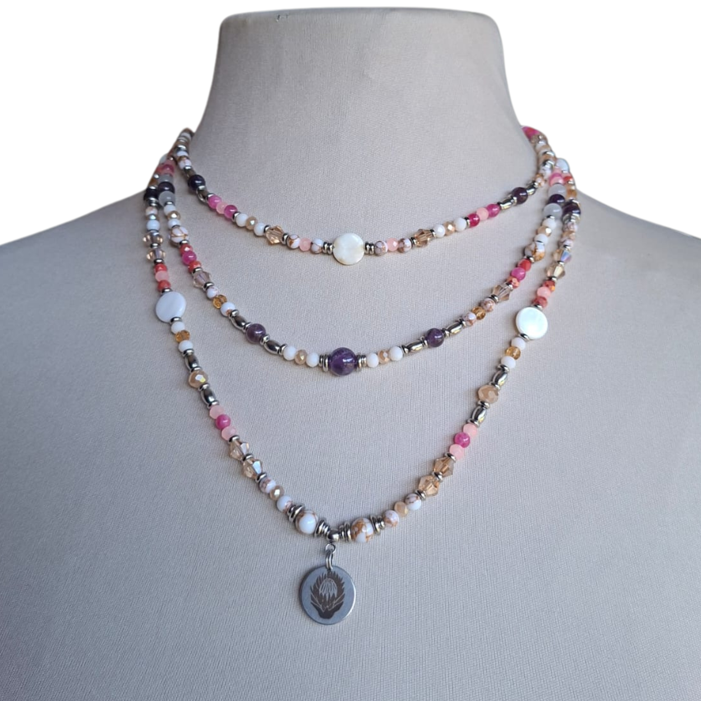 Multifunctional Head/Neck/Back Piece - Mardi Gras