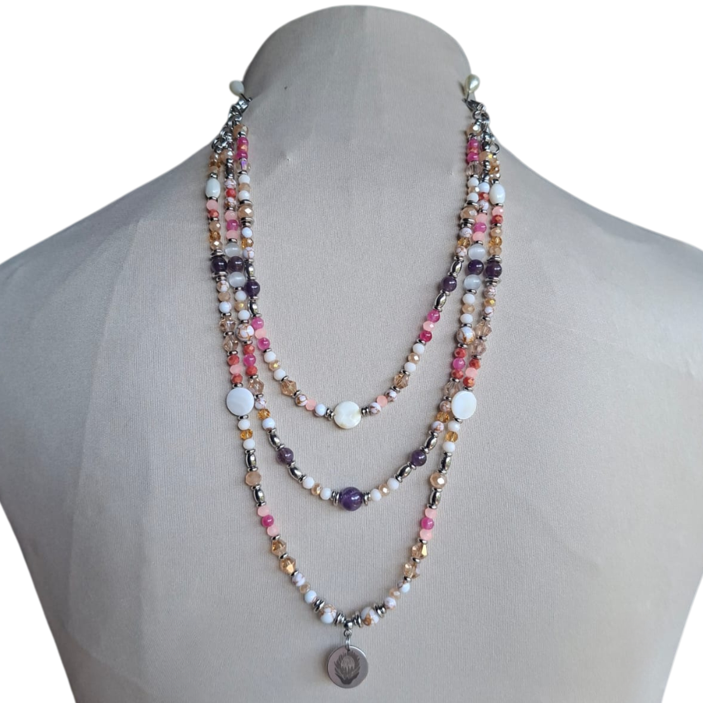 Multifunctional Head/Neck/Back Piece - Mardi Gras