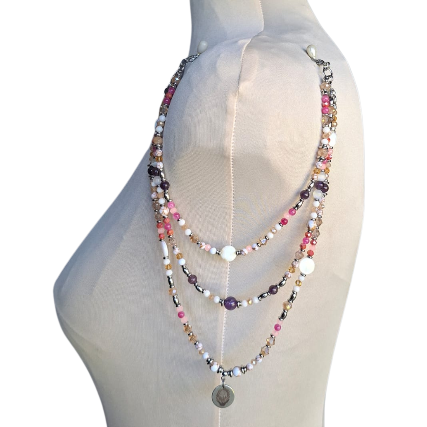 Multifunctional Head/Neck/Back Piece - Mardi Gras