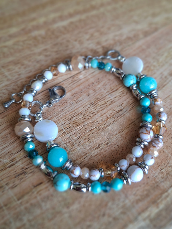 Multifunctional Back / Choker Piece - Mystic Lagoon